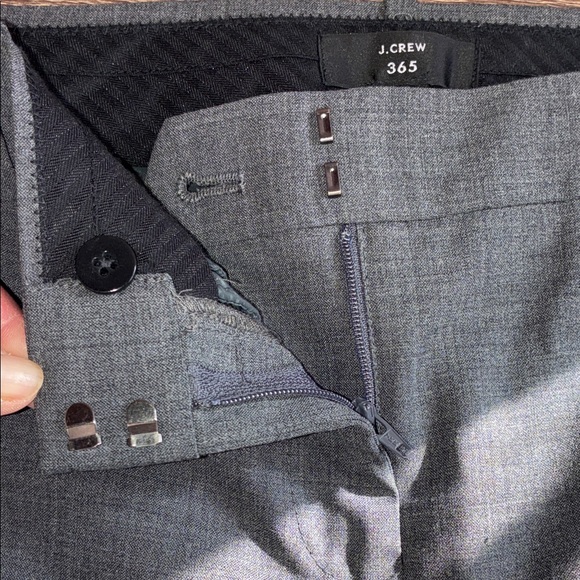 Pre Owned Women’s J. Crew Charcoal 365 Trousers Size 00 - Picture 7 of 12